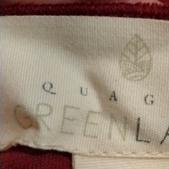 NEW QUAGGA GREEN LABEL SCARF 100% COTTON WINE/GARNET - Picture 6 of 6